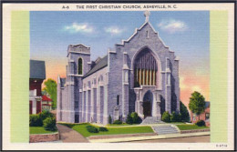 A45 518 PC First Christian Church Asheville Unused - Asheville