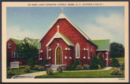 A45 519 PC Saint Luke's Episcopal Church Boone Unused - Sonstige & Ohne Zuordnung