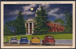 A45 506 PC Stephens County Court House Toccoa Unused - Autres & Non Classés