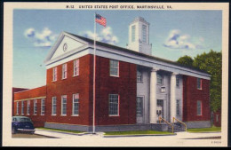 A45 503 PC USA Post Office Martinsville Unused - Autres & Non Classés