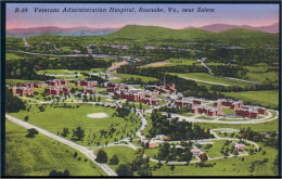 A45 484 PC Veterans Administration Hospital Hopital Roanoke Near Salem Unused - Autres & Non Classés