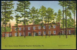 A45 485 PC Henry County Memorial Hospital Hopital Martinsville Unused - Sonstige & Ohne Zuordnung