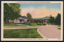 A45 480 PC U.S. Veteran's Hospital Group And Doctors' Quarters Johnson City Hopital Unused - Other & Unclassified