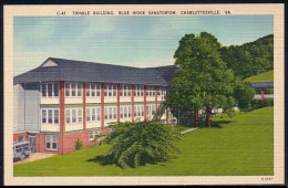 A45 489 PC Trinkle Building Blue Ridge Sanatorium Charlottesville Unused - Autres & Non Classés