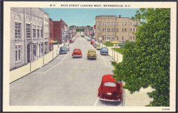 A45 426 PC Main Street Looking West Waynesville Unused - Other & Unclassified