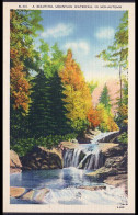 A45 281 PC Waterfall In Mid-Autumn Unused - Sonstige & Ohne Zuordnung