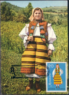 A45 243 CP Costume Maramures Roumanie Neuve/unused - Trachten