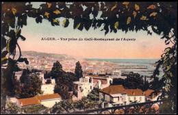 A45 225 CP Alger Vue Du Café-restaurant De L'Avenir Neuve/unused - Algiers