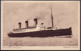 A45 217 CP Cunard R.M.S. BERENGARIA Unused/neuve - Paquebots