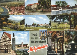 71928158 Holzminden Weser Weserpartie Schiesshaeusertal Markt Raabebrunnen Bausc - Holzminden