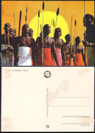 A46 18 CP Kenya Guerriers Masai Warriors Neuve/unused A été Collée Album - Ohne Zuordnung