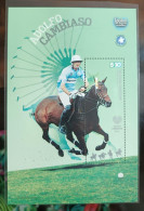 O) 2011 ARGENTINA, SPORT IDOL - POLO, ADOLFO CAMBIASO, SPORT ON HORSE, MNH - Autres & Non Classés