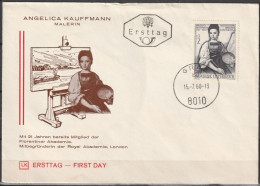 Österreich 1968 FDC Mi-Nr.1269  Ausstellung  Angelika Kauffmann Und Ihre Zeitgenossen ( ö 1048) Günstige Versandkosten - FDC