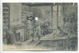 CPA Illustration Humoristique D. Morer  Militaria Guerre 1914-18 - Fonctionnement Du Trésor Et Postes Aux Armées - War 1914-18