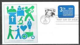 USA FDC Fleetwood Cachet, 1979 3-1/2 Cents Nonprofit Envelope - 1971-1980