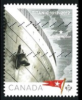 Canada (Scott No.2537 - Titanic) (o) Adhésif - Oblitérés