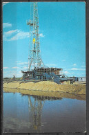 Texas, Wildcat Oil Drilling Rig, Mailed In 1984 - Andere & Zonder Classificatie