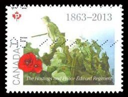 Canada (Scott No.2684 - Hastings And Pri Nce Edward Regiment, 150th) (o) Adhésif - Used Stamps