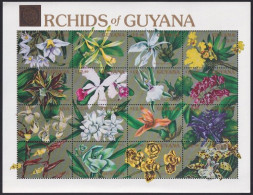 Guyana - 1991 - Flowers: Orchids Of Guyana - Yv 2651/66 - Orchidées