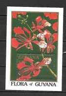 Guyana - 1990 - Flowers: Flora Of Guyana - Yv Bf 50 - Orchidées