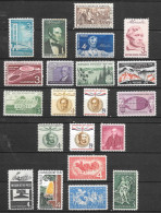 1958 Commemorative Year Set  21 Stamps, Mint Never Hinged - Unused Stamps