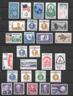1960 Commemorative Year Set  29 Stamps, Mint Never Hinged - Neufs
