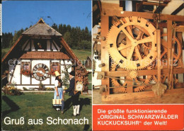 71927307 Schonach Schwarzwald Weltgroesstes Holzraederwerk Mit Kuckucksruf Schon - Autres & Non Classés
