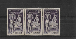 TUNISIE  400 X 3   * *     NEUFS SANS CHARNIERE - Unused Stamps