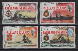 Falkland - N°231 à 234 - Bataille De Rio - ** Neuf Sans Charniere - Cote 35€ - Falklandinseln