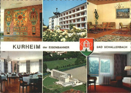 71926811 Bad Schallerbach Kurheim Der Eisenbahner Wappen Bad Schallerbach - Sonstige & Ohne Zuordnung