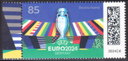 !a! GERMANY 2024 Mi. 3835 MNH SINGLE W/ Left Margin (b) - UEFA European Football Championship 2024 In Germany - Unused Stamps