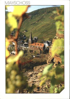 71926730 Mayschoss Blick Durch Weinreben Kirche Weinort Winzergenossenschaft Laa - Other & Unclassified