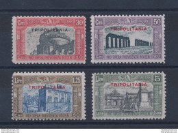 1929 TRIPOLITANIA, N° 50/53 , Milizia II , MNH** - Tripolitaine