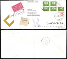 Argentina Registered Cover Mailed To Austria 1977. 530P Rate - Lettres & Documents