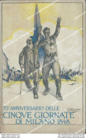 Bo755 Cartolina  75 Anniversario Delle Cinque Giornate Di Milano 1848 - Sonstige & Ohne Zuordnung