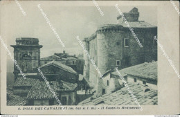Bc374 Cartolina S.polo Dei Cavalieri Il Castello Medioevale Provincia Di Roma - Autres & Non Classés