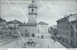 Bo788 Cartolina Porto S.giorgio Piazza S.giorgio Provincia Di Ascoli Piceno 1935 - Ascoli Piceno