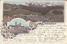 Suisse Gruss Aus D'Einsiedeln (1898) - Einsiedeln