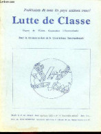 Lutte De Classe/Class Struggle N°11 (nouvelle Série) Janvier 1968 - Le Role Du Sentiment National Dans Les Luttes Social - Andere Magazine