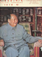 China Revista Ilustrada N°10 1976 - Nuestro Gran Lider El Presidente Mao - Calurosa Bienvenida A Los Ilustres Huéspedes - Kultur