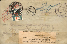 Oostenrijk - Austria - KuK Feldpost - Porto 20 Centimes - 1917 - Andere & Zonder Classificatie