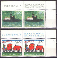 Yugoslavia 1976 - Joy Of Europe - Mi 1664-1665 - MNH**VF - Unused Stamps
