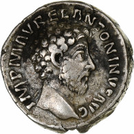 Marc Aurèle, Denier, 161-162, Rome, Argent, TTB, RIC:33 - Les Antonins (96 à 192)