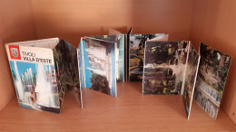 TIVOLI-VILLA D`ESTE-ROMA-Miniature View Album Of Postcards-Book Of Postcards-Lot Of 15 Pcs-Postcard Booklet-unused - Collections & Lots