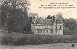 28-SAINT BOMER-CHÂTEAU DE LA GREVE-N°502-F/0345 - Other & Unclassified