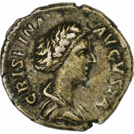Crispine, Denier, 178-191, Rome, Argent, TTB+, RIC:283 - The Anthonines (96 AD Tot 192 AD)