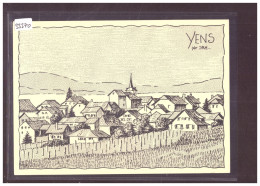 FORMAT 10x15cm - YENS - PAR JEAN-RICHARD MONTHOUX - TB - Yens