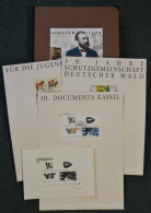 Bund 1997 Atelier-Edition Komplett Mit Schwarzdruck In Luxuskassette (XXL8172) - Used Stamps
