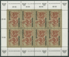 Österreich 1991 Tag Der Briefmarke Kleinbogen 2032 K Gestempelt (C14929) - Blokken & Velletjes