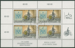 Österreich 1997 WIPA 2000 Briefmarken-Ausstellung 2222 I K Gestempelt (C14945) - Blocs & Feuillets